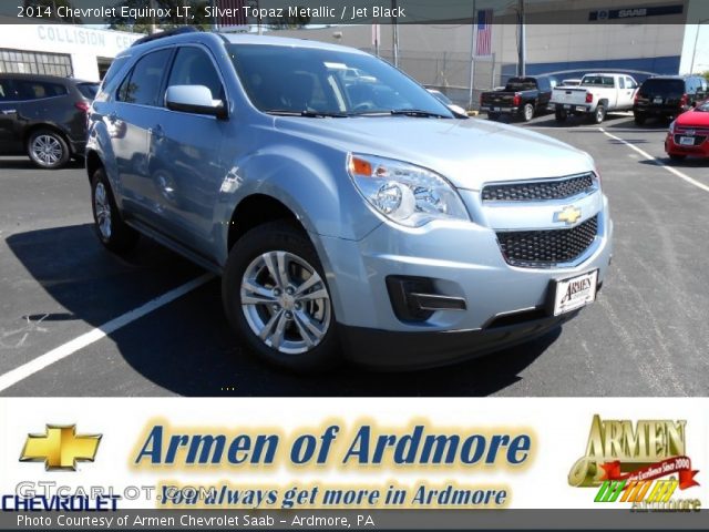 2014 Chevrolet Equinox LT in Silver Topaz Metallic