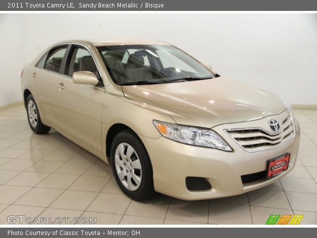 2011 Toyota Camry LE in Sandy Beach Metallic