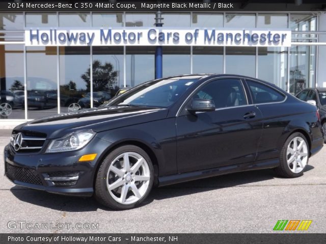 2014 Mercedes-Benz C 350 4Matic Coupe in Magnetite Black Metallic