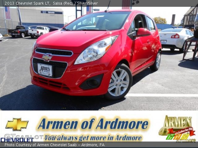 2013 Chevrolet Spark LT in Salsa (Red)