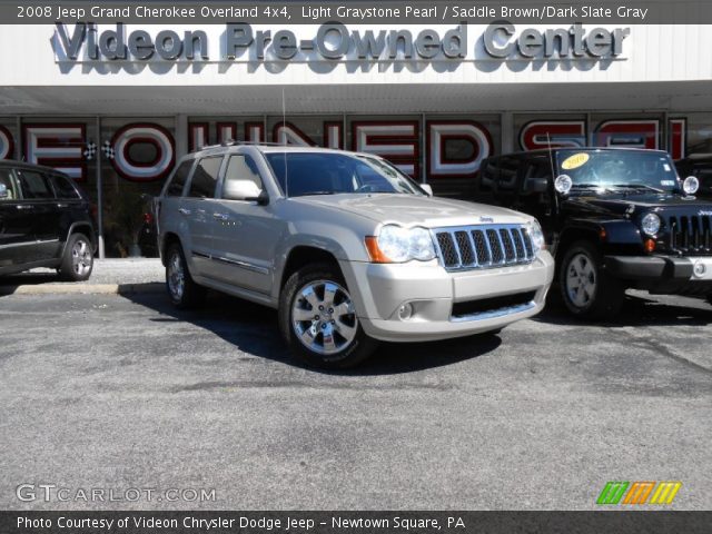 2008 Jeep Grand Cherokee Overland 4x4 in Light Graystone Pearl
