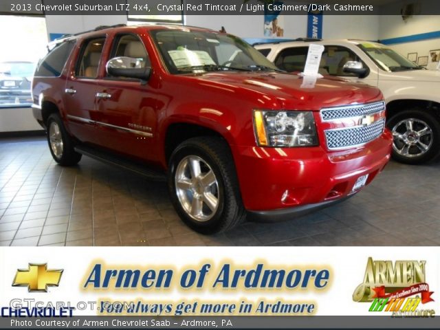 2013 Chevrolet Suburban LTZ 4x4 in Crystal Red Tintcoat