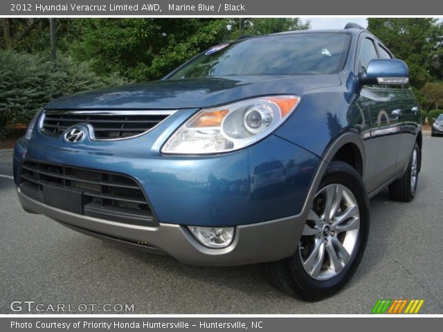 2012 Hyundai Veracruz Limited AWD in Marine Blue