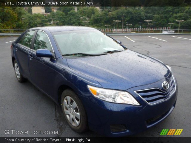 2011 Toyota Camry LE in Blue Ribbon Metallic