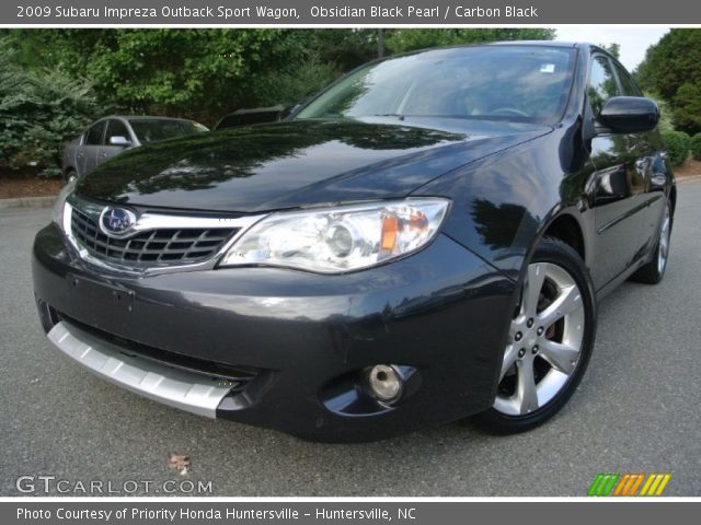 2009 Subaru Impreza Outback Sport Wagon in Obsidian Black Pearl