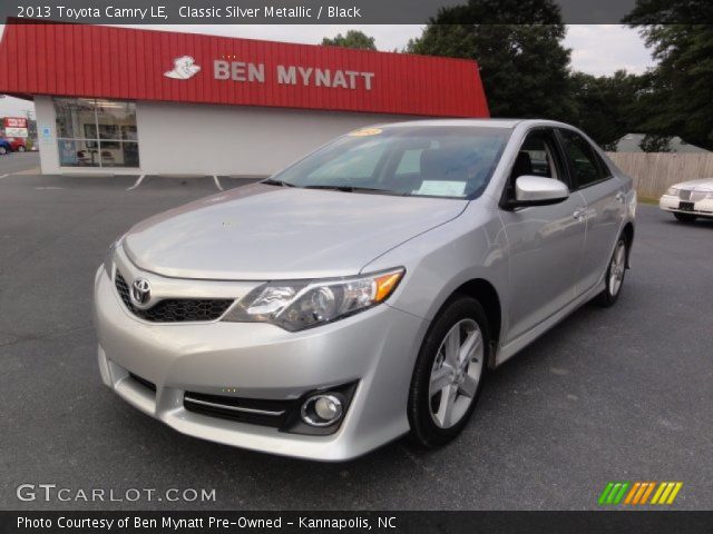 2013 Toyota Camry LE in Classic Silver Metallic