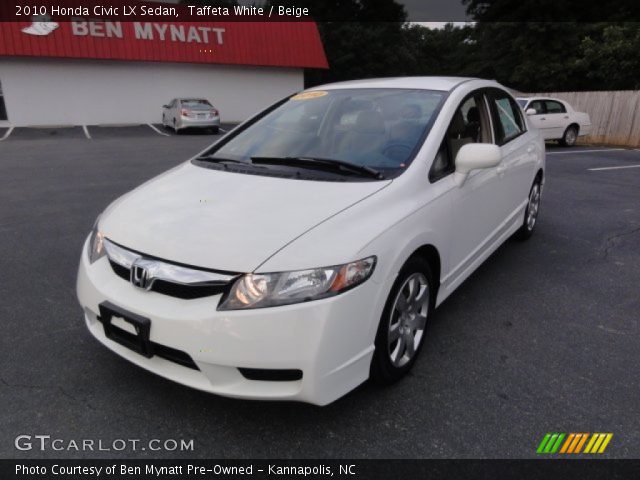 2010 Honda Civic LX Sedan in Taffeta White
