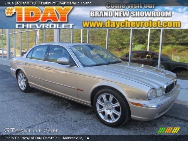 2004 Jaguar XJ XJ8 in Platinum Silver Metallic
