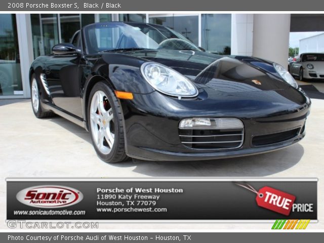 2008 Porsche Boxster S in Black