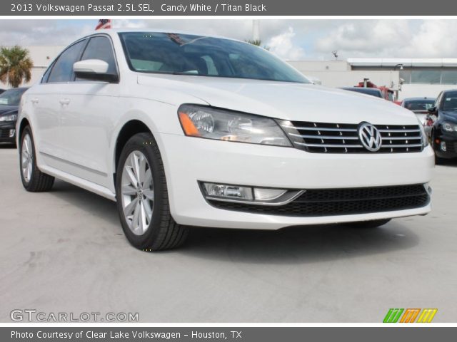 2013 Volkswagen Passat 2.5L SEL in Candy White