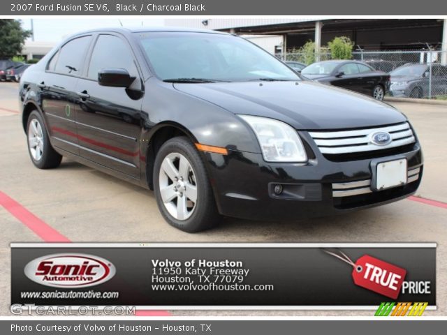 2007 Ford Fusion SE V6 in Black