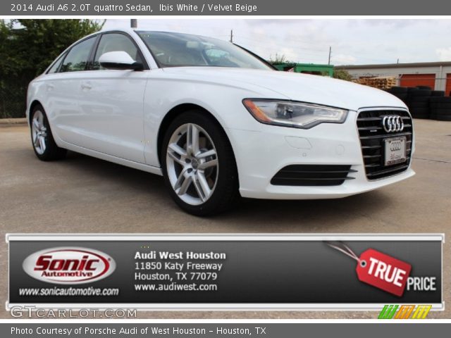 2014 Audi A6 2.0T quattro Sedan in Ibis White