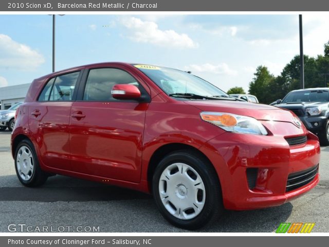 2010 Scion xD  in Barcelona Red Metallic