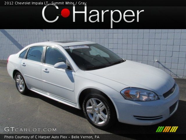 2012 Chevrolet Impala LT in Summit White