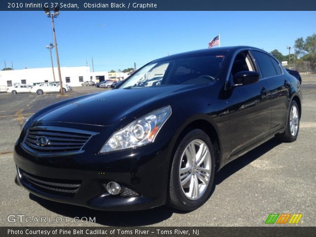 2010 Infiniti G 37 Sedan in Obsidian Black