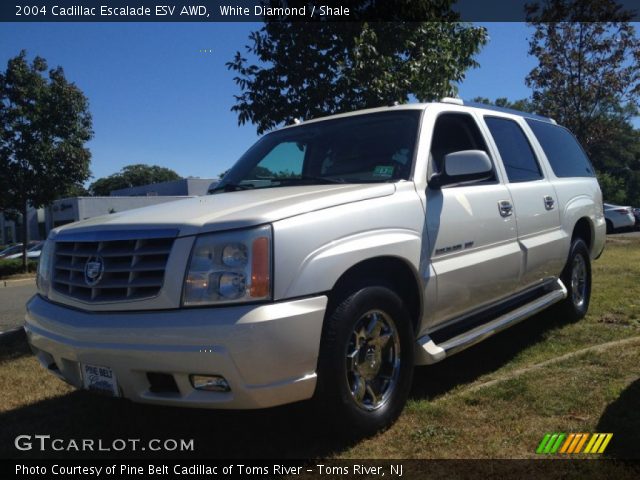 2004 Cadillac Escalade ESV AWD in White Diamond