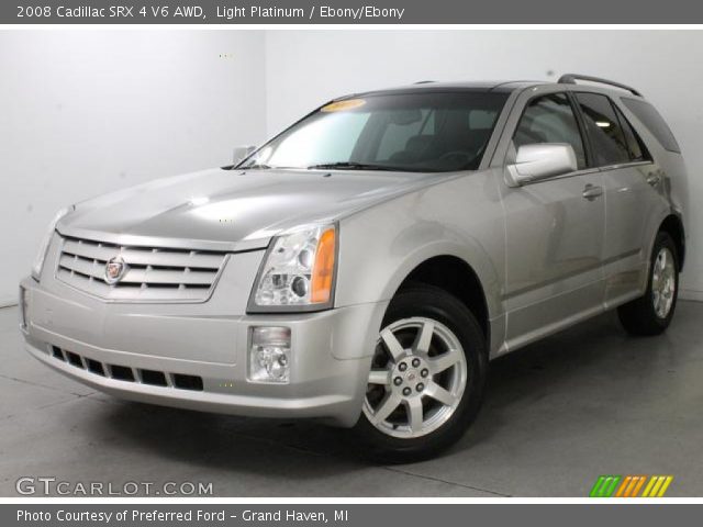2008 Cadillac SRX 4 V6 AWD in Light Platinum