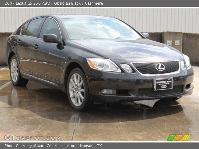 2007 Lexus GS 350 AWD in Obsidian Black