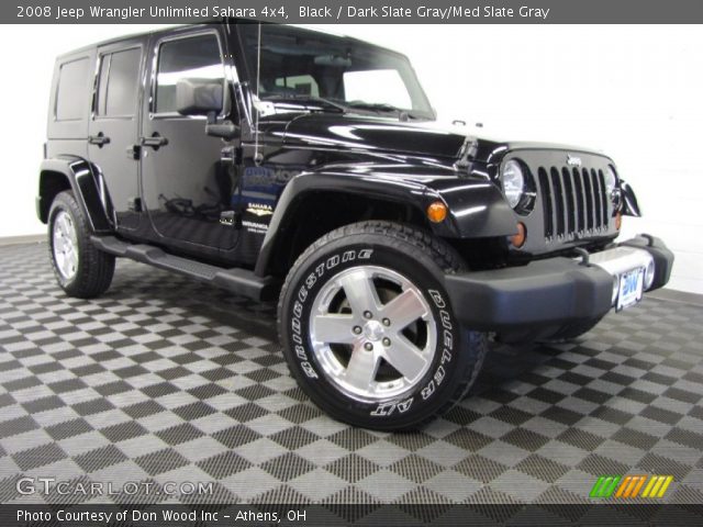 2008 Jeep Wrangler Unlimited Sahara 4x4 in Black