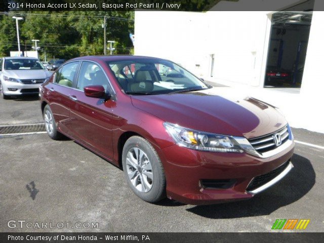 2014 Honda Accord LX Sedan in Basque Red Pearl II