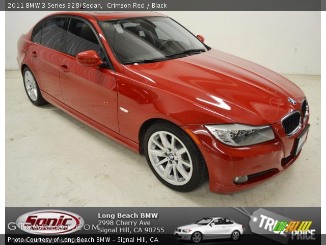 2011 BMW 3 Series 328i Sedan in Crimson Red