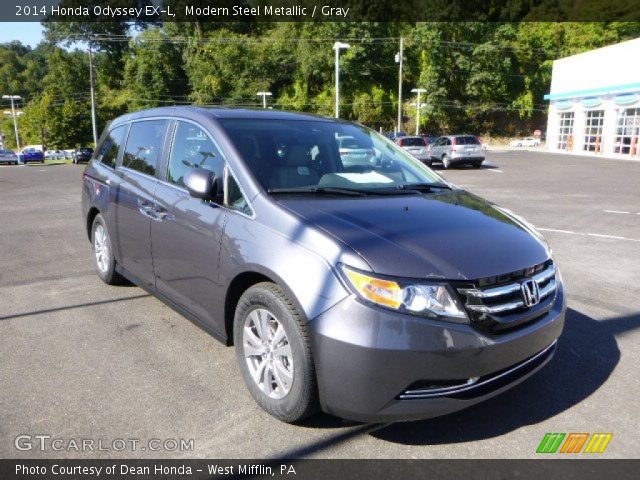 2014 Honda Odyssey EX-L in Modern Steel Metallic