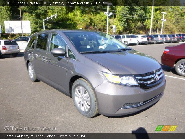 2014 Honda Odyssey EX-L in Smoky Topaz Metallic