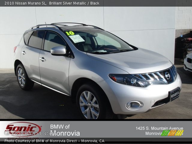 2010 Nissan Murano SL in Brilliant Silver Metallic