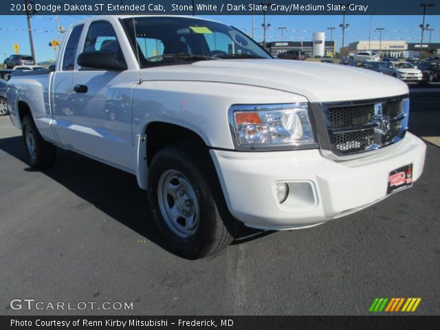 2010 Dodge Dakota ST Extended Cab in Stone White