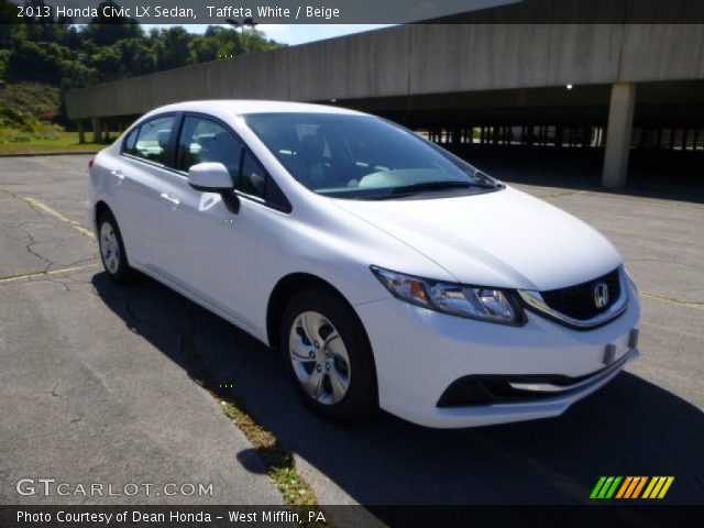 2013 Honda Civic LX Sedan in Taffeta White