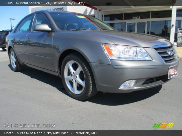 2009 Hyundai Sonata SE V6 in Willow Gray