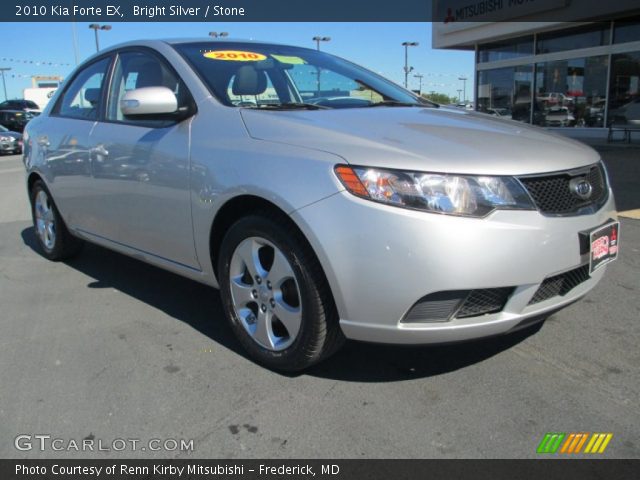 2010 Kia Forte EX in Bright Silver