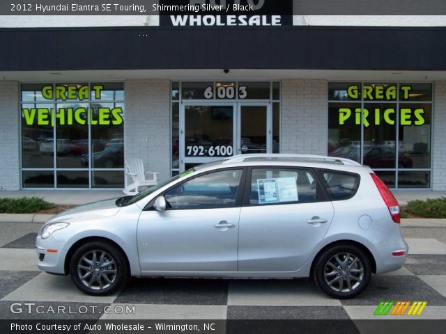 2012 Hyundai Elantra SE Touring in Shimmering Silver