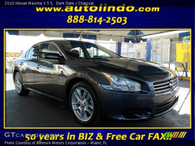 2010 Nissan Maxima 3.5 S in Dark Slate