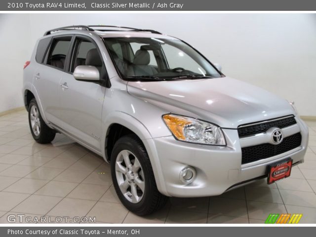 2010 Toyota RAV4 Limited in Classic Silver Metallic