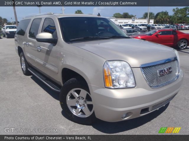 2007 GMC Yukon XL Denali AWD in Gold Mist Metallic