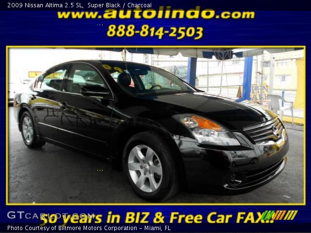 2009 Nissan Altima 2.5 SL in Super Black