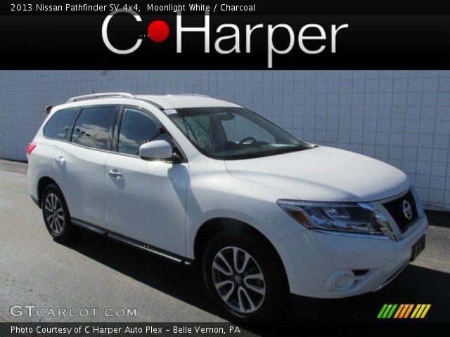 2013 Nissan Pathfinder SV 4x4 in Moonlight White