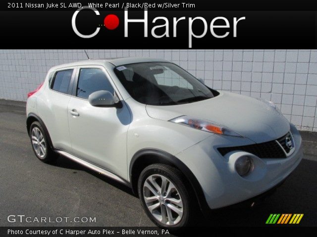 2011 Nissan Juke SL AWD in White Pearl