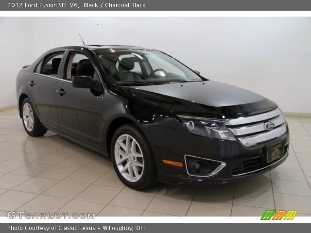 2012 Ford Fusion SEL V6 in Black