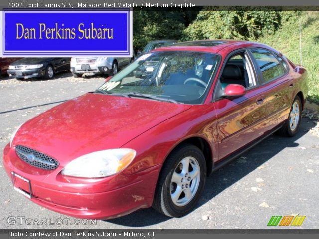 2002 Ford Taurus SES in Matador Red Metallic