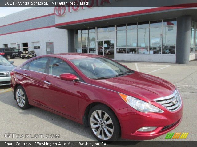 2011 Hyundai Sonata SE in Venetian Red