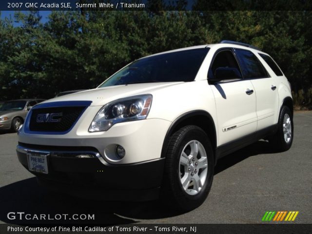 2007 GMC Acadia SLE in Summit White