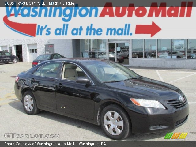 2009 Toyota Camry LE in Black