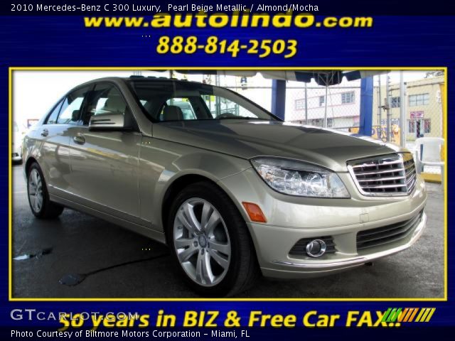 2010 Mercedes-Benz C 300 Luxury in Pearl Beige Metallic