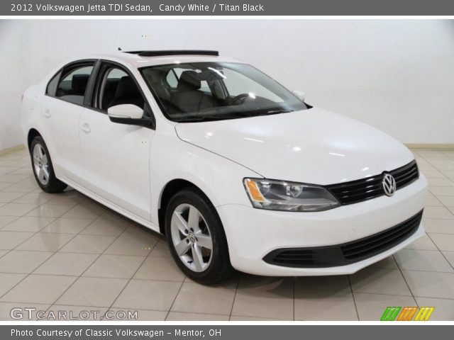 2012 Volkswagen Jetta TDI Sedan in Candy White