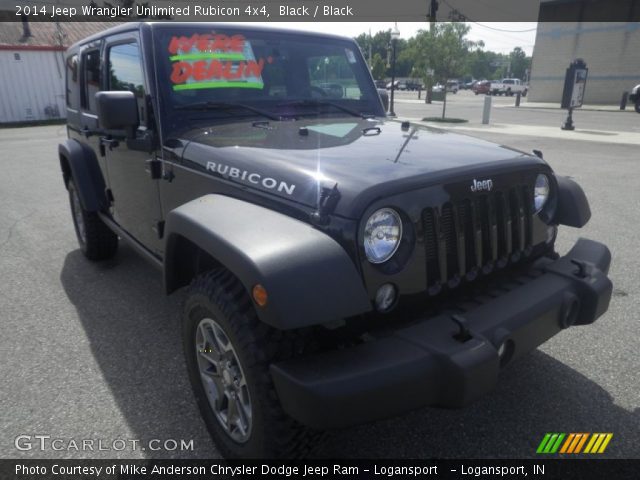 2014 Jeep Wrangler Unlimited Rubicon 4x4 in Black