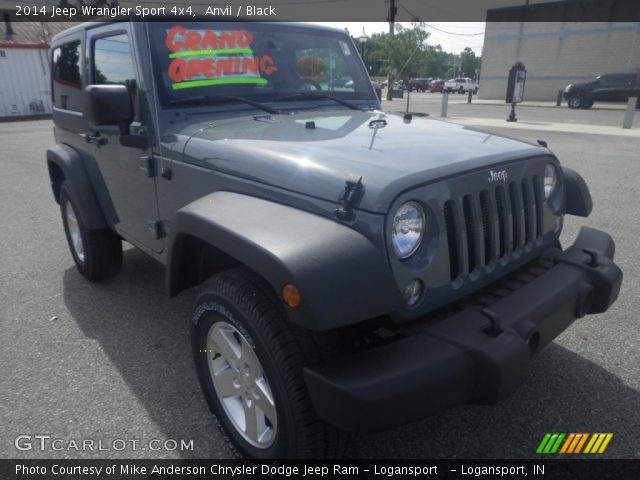 2014 Jeep Wrangler Sport 4x4 in Anvil