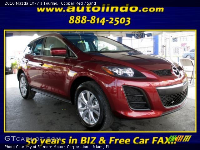 2010 Mazda CX-7 s Touring in Copper Red