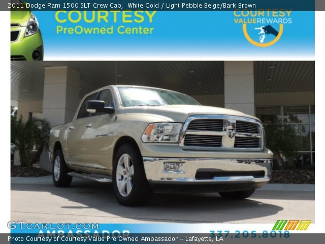 2011 Dodge Ram 1500 SLT Crew Cab in White Gold